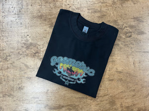 Geometric Cowboy Tee - Black