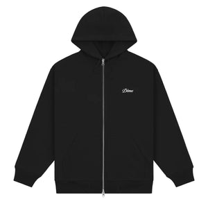Dime Cursive Small Logo Hoodie - Black