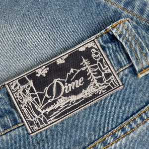 Dime Carpenter Denim Shorts-(sandblasted indigo)