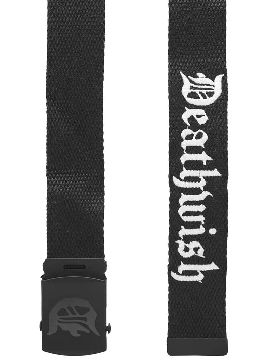 Deathwish Deathslide Belt - Black/White