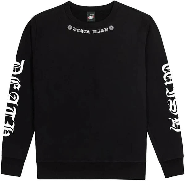 Deathwish Thelema Crewneck - Black