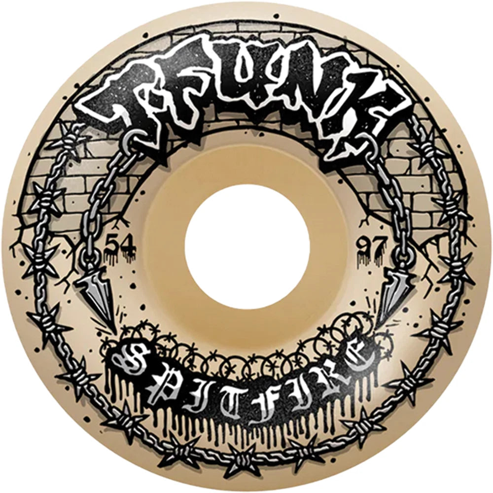 Spitfire F4 97D T-Funk Raw Radial Full Natural - (54mm)